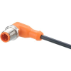 ifm Electronic EVC080 Összekötő vezeték Dugó, hajlított 5 m Pólusszám: 4 1 db (EVC080)