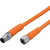 ifm Electronic EVT203 Összekötő vezeték Dugó, egyenes, Alj, egyenes 2 m Pólusszám: 3, 4 1 db (EVT203)