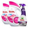 Igel mosógél Color 2x 2 L (100 mosás) + Grátisz IGEL univerzális tisztító 650 ml