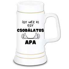 Így néz ki egy csodálatos apa - Kerámia Söröskorsó sörös pohár
