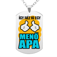 Így néz ki egy menő Apa medál lánccal, választható több színben nyaklánc