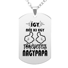 Így néz ki egy tökéletes Nagypapa medál lánccal, választható több színben nyaklánc