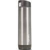 Ihealth Hidratespark Steel Okos Kulacs Szálcsiszolt Rozsdamentes Acélból - Ezüst, 620 ml (HI-006-011)