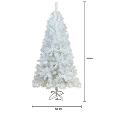 IHO-544 Fehér műfenyő 180 cm-es műfenyő