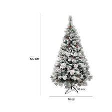 IHO-557 Havas műfenyő 120 cm-es műfenyő