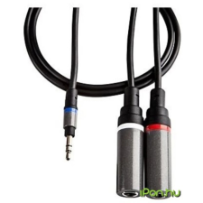 IK Multimedia Jack Elosztó Fekete 60cm IKM0043 kábel és adapter
