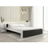  IKAROS ágy 140 x 200 cm, antracit/fehér Ágyrács: Léces ágyrács, Matrac: Coco Maxi 20 cm matrac