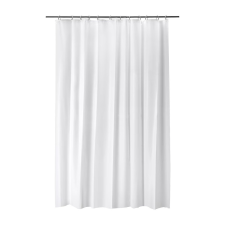 IKEA Zuhanyfüggöny 180 x 200 cm BJÄRSEN fehér lakástextília