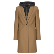Ikks Kabátok MANTEAU STRAIGHT Barna EU XL női dzseki, kabát