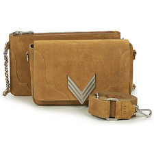 Ikks Válltáskák 111 WESTERN COL CAMEL DECOUPE SUEDE Barna Egy méret kézitáska és bőrönd