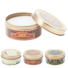  Illatgyertya fém tégelyben D6cm M3cm dekorációs kellék