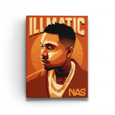 Illmaticnas - Vászonkép grafika, keretezett kép