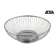  Ilsa rozsdamentes kenyérkosár, kerek, 20 cm, 126023 konyhai eszköz