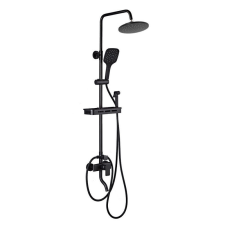 IMA-480 Niagara MattBlack komplett zuhanyrendszer csaptelep
