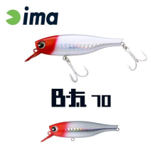  Ima B-Fat 70S 70mm 8g 201 Red Head wobbler csali