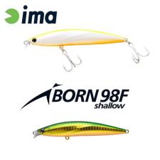  Ima Iborn 98F Shallow 98mm 13g 008 Green Gold wobbler csali