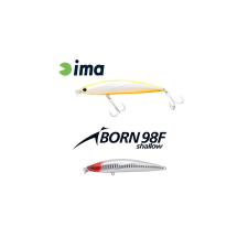 IMA IBORN 98F SHALLOW 98mm 13gr 001 Red Head csali