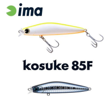  Ima Kosuke 85F 85mm 11.5g 012 Black&amp;Black wobbler csali