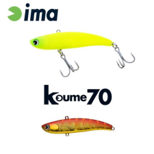  Ima Koume Vibration 70 70mm 13g 108 Akakin OG wobbler csali