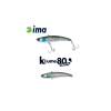 IMA KOUME VIBRATION 80 HEAVY 80mm 20gr 110 Mullet
