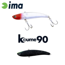  Ima Koume Vibration 90 90mm 20g 119 Matt Night Black wobbler csali