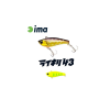 IMA RAIKIRI VIBRATION 43S 43mm 4gr 012 Chart Yamame Trout