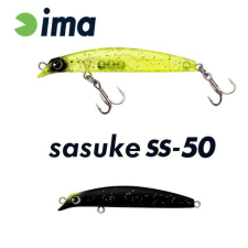  Ima Sasuke SS-50 50mm 1.7g 008 Matt Night Black wobbler csali