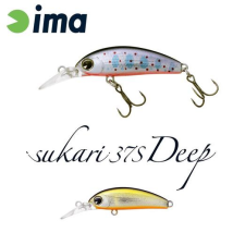  Ima Sukari 37S Deep 37mm 3g 010 Orange Belly Ayu wobbler csali