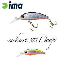  Ima Sukari 37S Deep 37mm 3g 014 Oikawa Orange Belly wobbler csali