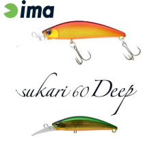  Ima Sukari 60 Deep 60mm 8g 003 Aquamarine wobbler csali