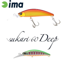  Ima Sukari 60 Deep 60mm 8g 005 Mebuki wobbler csali