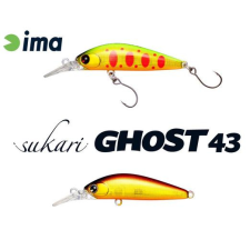  Ima Sukari Ghost 43SU 43mm 2,4g 001 Red Gold wobbler csali