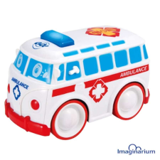 Imaginarium - Touch and Go Mentőautó hangokkal és fényekkel autópálya és játékautó