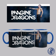 Imagine Dragons - Dan Reynolds bögre (Kék) ajándéktárgy