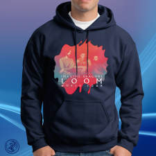 Imagine Dragons - Loom World Tour Unisex Kapucnis pulóver ajándéktárgy
