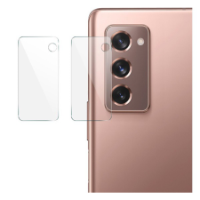 IMAK kameravédő üveg 2db (lekerekített szél, karcálló, 0.2 mm, 9H) ÁTLÁTSZÓ [Samsung Galaxy Z Fold2 5G (SM-F916)] (5996591021751) mobiltelefon kellék