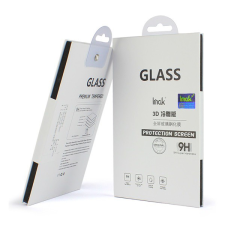IMAK képernyővédő üveg (3D full cover, íves, karcálló, 9H) FEKETE [Apple iPhone 11 Pro] (5996457736386) mobiltelefon kellék