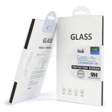 IMAK PRO+ képernyővédő üveg (3D, full glue, 9H) FEKETE (GP-183551) mobiltelefon kellék