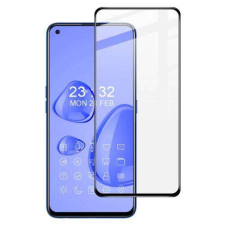 IMAK Realme 7 Pro, IMAK Pro+ üvegfólia, 9H, Full glue, Full cover, Fekete mobiltelefon kellék