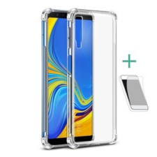 IMAK szilikon telefonvédő (közepesen ütésálló, légpárnás sarok + képernyővédő fólia) ÁTLÁTSZÓ | GP-82320 tok és táska