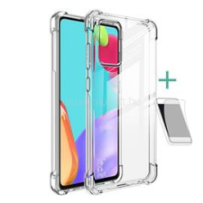 IMAK szilikon telefonvédő (ütésállóság, légpárnás sarok + képernyővédő fólia) ÁTLÁTSZÓ (GP-103555) tok és táska