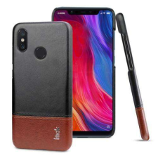 IMAK Xiaomi Mi 8 SE, IMAK Ruiyi műanyag mobiltok, BARNA, FEKETE tok és táska