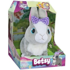 IMC Toys Club Petz: Betsy interaktív nyuszi - Lila masnis (95861) (95861) plüssfigura