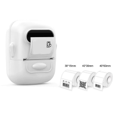 Immax Bluetooth Smart DTS01 címkenyomtató + DTS02 + DTS04 öntapadó címkék címkézőgép