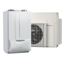 Immergas Victrix Hybrid 3.030698 Hőszivattyú 4kW és kondenzációs kombi gázkazán 24kW hőszivattyú