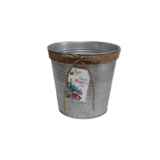 Impex KASPÓ BÁDOG ANYÁKNAPI 140-B-530/S D13X13HXD9CM 1DB kerti dekoráció