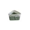 Impex PAPÍRKASPÓ 3 SZÖG 9-83/SZÜRKE - 13X13X13XH8CM 10/300 1DB