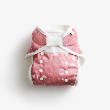 ImseVimse Vimse AI2 PUL pelenkakülső - Rusty Pink Teddy mosható pelenka