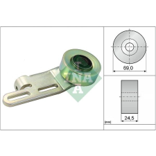 INA feszítőgörgő, hosszbordás szíj INA 531 0239 10 autóalkatrész