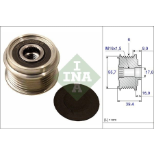 INA Generátor szabadonfutó INA 535 0060 10 autó izzó, izzókészlet